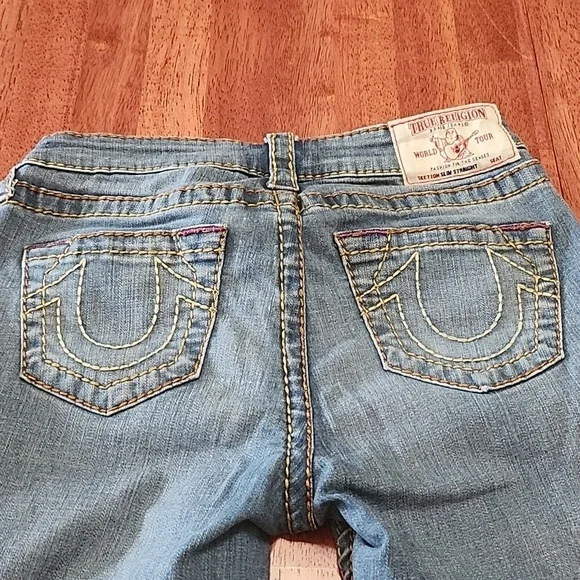 True Religion Straight Leg Jeans - Picture 4 of 5